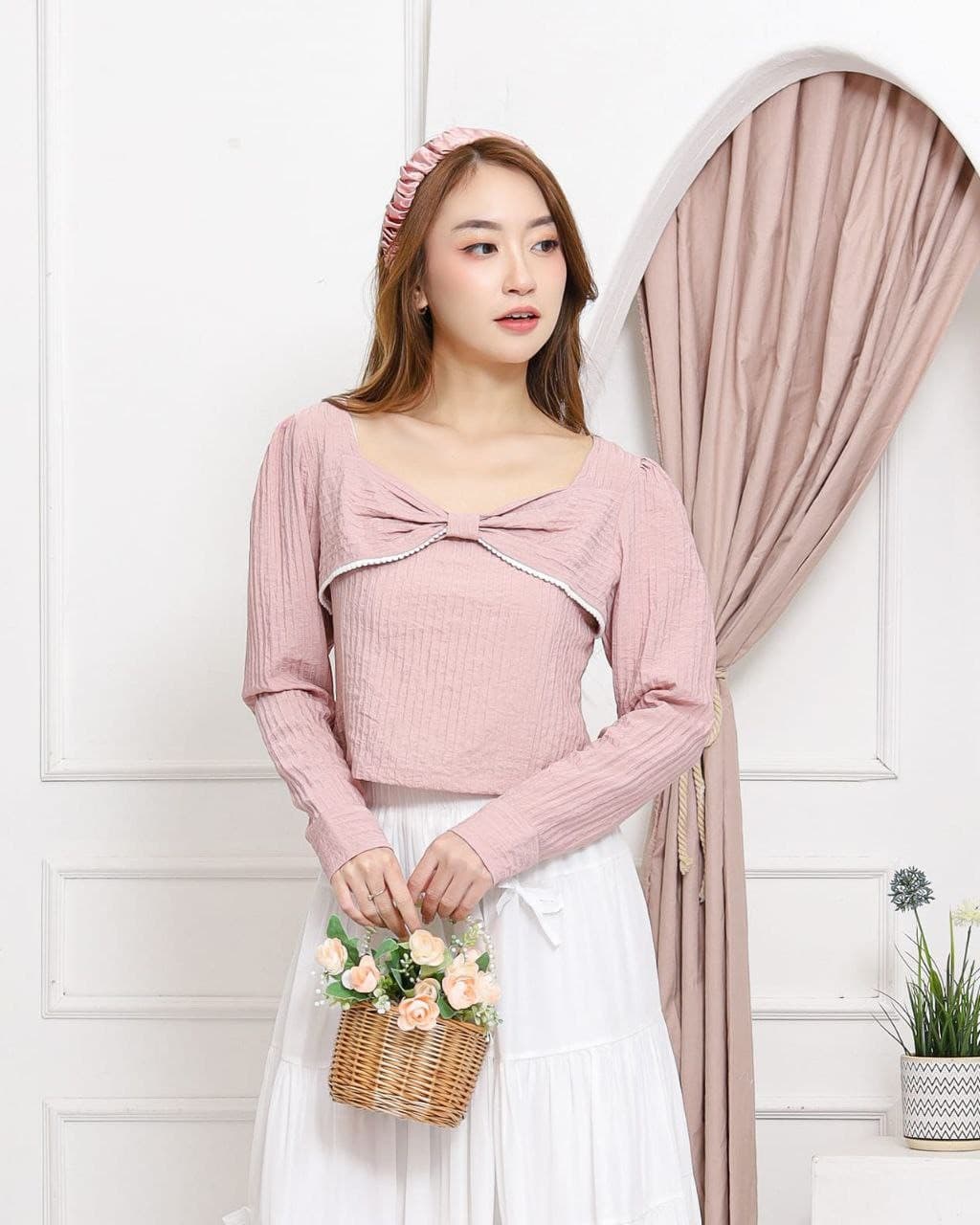 Linnaea Blouse Pink